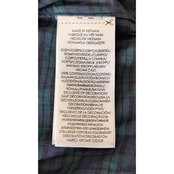 Ralph Lauren Polo Tartan Plaid Long Sleeve Button Up Shirt Men's XL Slim Fit NWT - Picture 7 of 10